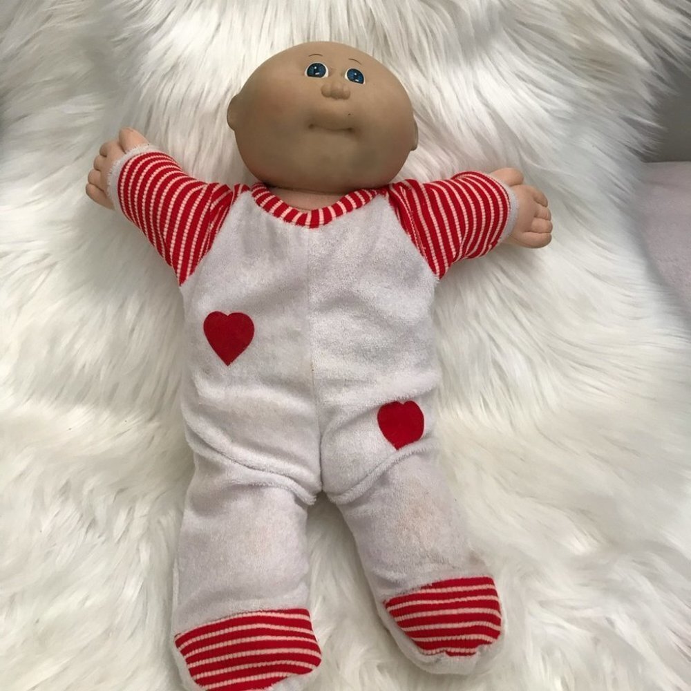 Vintage Collectors Cabbage Patch Kids Baby Doll 1978 1982 Hong Kong Original
